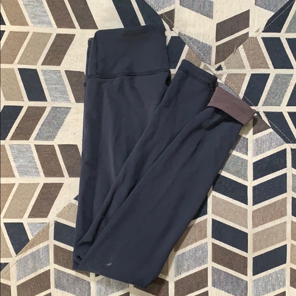 Lululemon reversible wonder under leggings